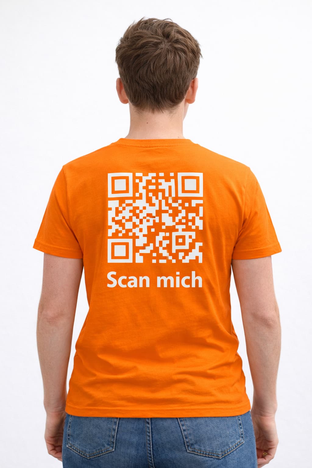 QR Tshirt Orange